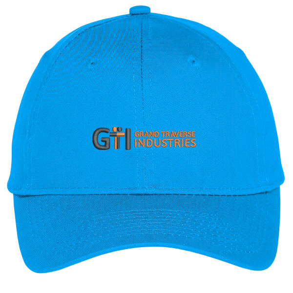 GTI - Port & Company® Six-Panel Unstructured Twill Cap Thumbnail