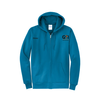 GTI - Port & Company® Core Fleece Full-Zip Hooded Sweatshirt Thumbnail