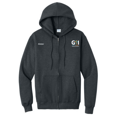 GTI - Port & Company® Core Fleece Full-Zip Hooded Sweatshirt Thumbnail