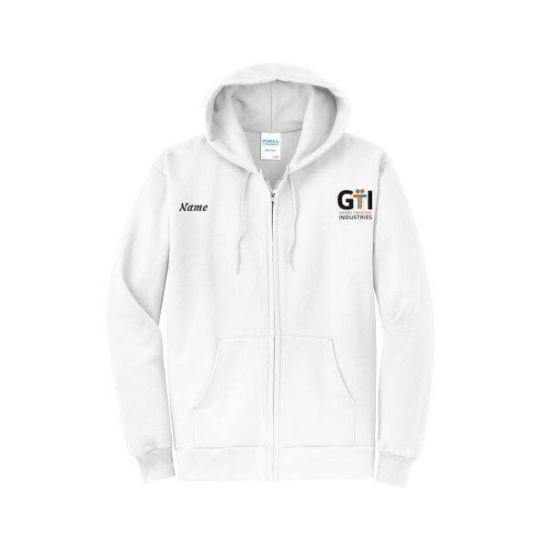 GTI - Port & Company® Core Fleece Full Zip Hooded Sweatshirt Thumbnail