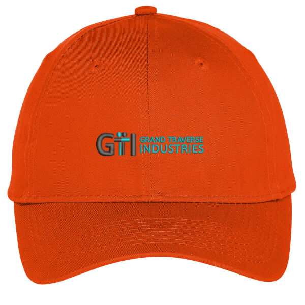 GTI - Port & Company® Six-Panel Unstructured Twill Cap Thumbnail