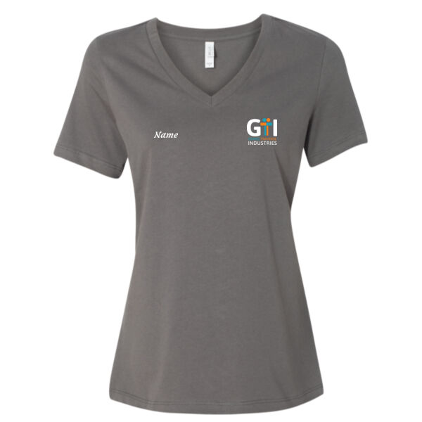 GTI - Women’s Relaxed Jersey V-Neck Tee Thumbnail