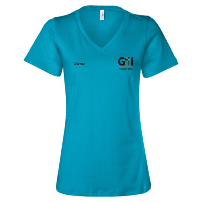 GTI - Women’s Relaxed Jersey V-Neck Tee Thumbnail