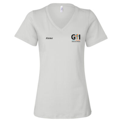 GTI - Women’s Relaxed Jersey V-Neck Tee Thumbnail